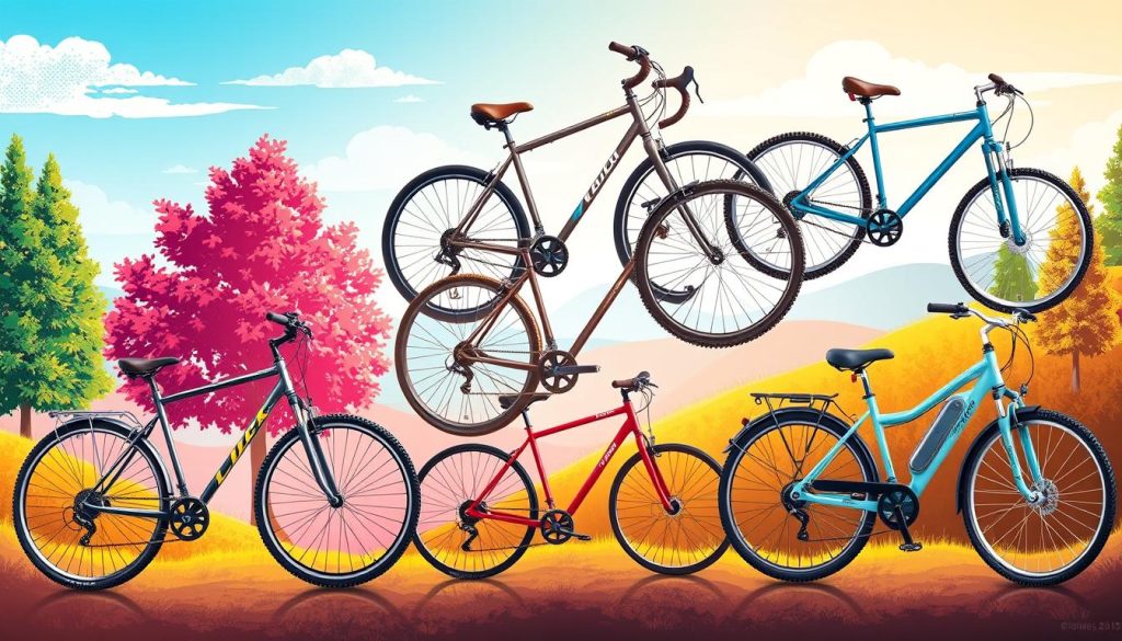 sykkeltyper sykkeltyper